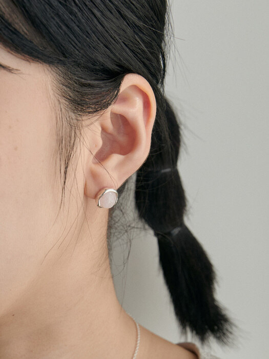 glory gemstone earring (3 colors)