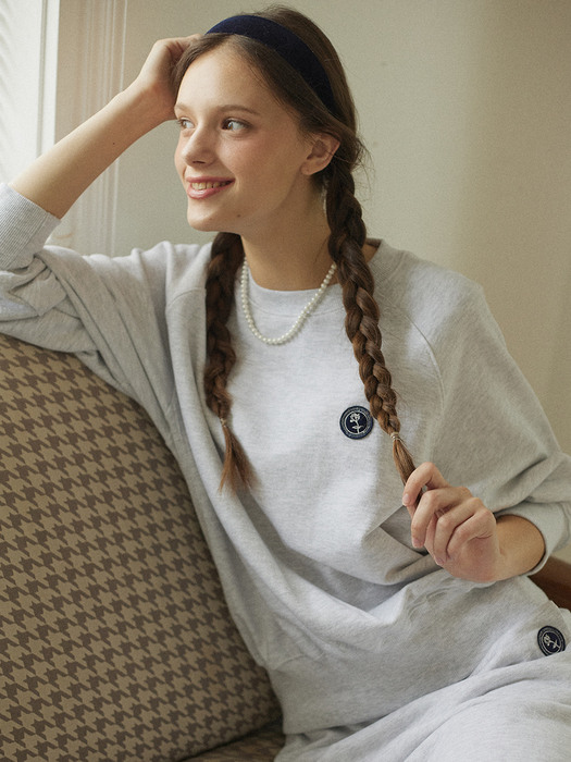 Rose Wappen Sweatshirt - Navy