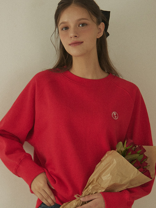 Rose Wappen Sweatshirt - Navy