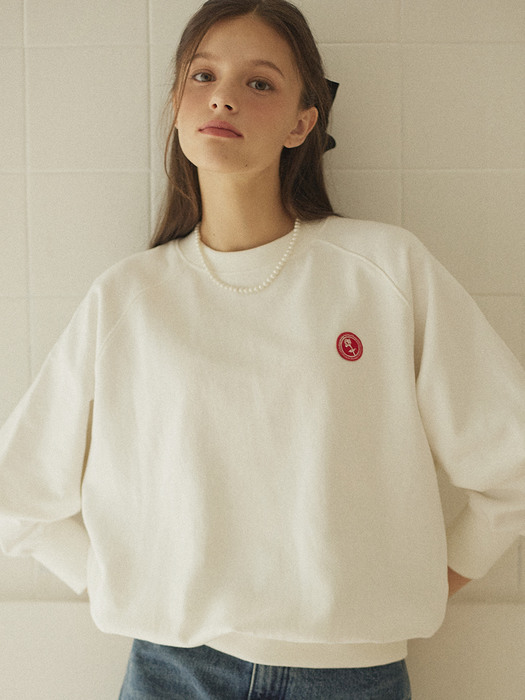 Rose Wappen Sweatshirt - Navy