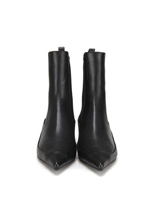 Extreme sharp toe-cap chelsea boots | Black