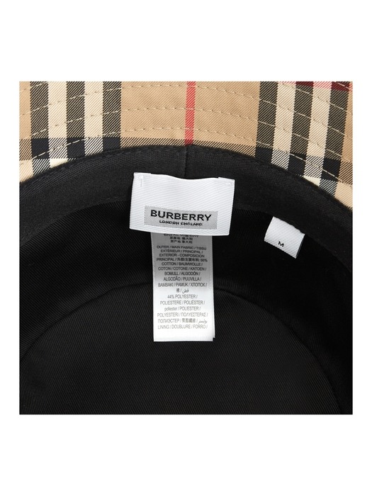 BURBERRY 버버리 버킷햇 벙거지 모자 PANEL BUCKET HAT 8026927 (남여공용)