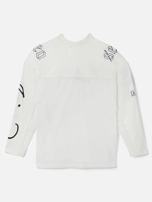 NO.1 JERSEY TOP IVORY