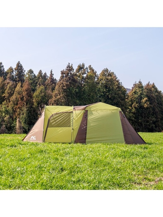 콜핑 캠핑 오토폴 거실형 6인용 텐트 박스터