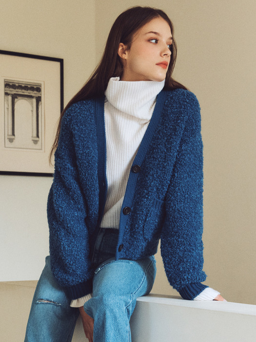 Boucle Heavy Cardigan