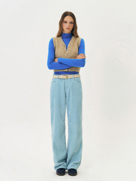 [단독] 22CAPSULE LEVE CORDUROY PANTS [SKY BLUE]