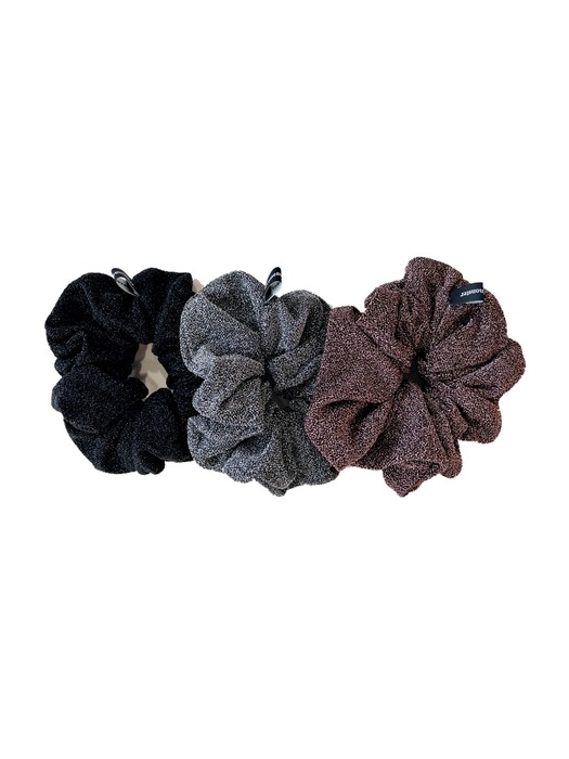 Glitter Hair Scrunches M_3Color