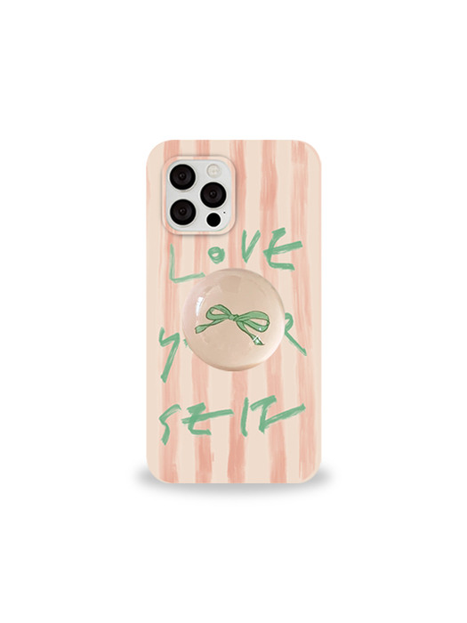 [SET]Present series : Coral letter phone case