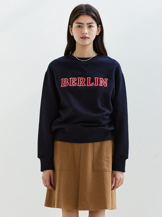 B Berlin Sweatshirts_Dark Navy