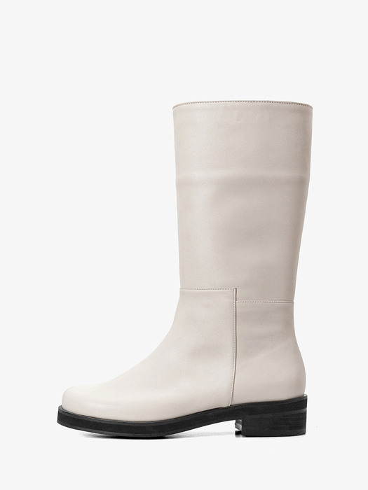 Origami Boots in Whisper White