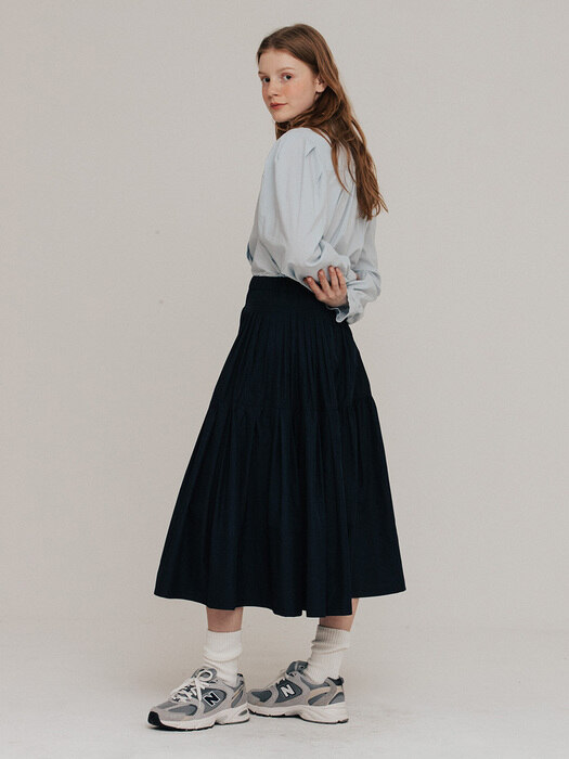 Gianna Full Shirring Skirt VC2312SK006M
