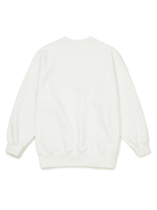 World Class Over-fit Sweatshirt (White)