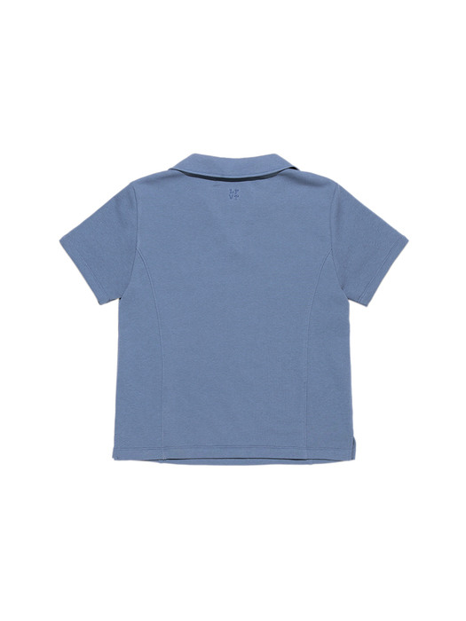 LOVEFORTY COMFY TENNIS T-SHIRT BLUE