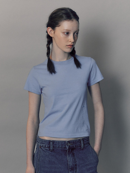 Tina cotton t-shirt (Blue)