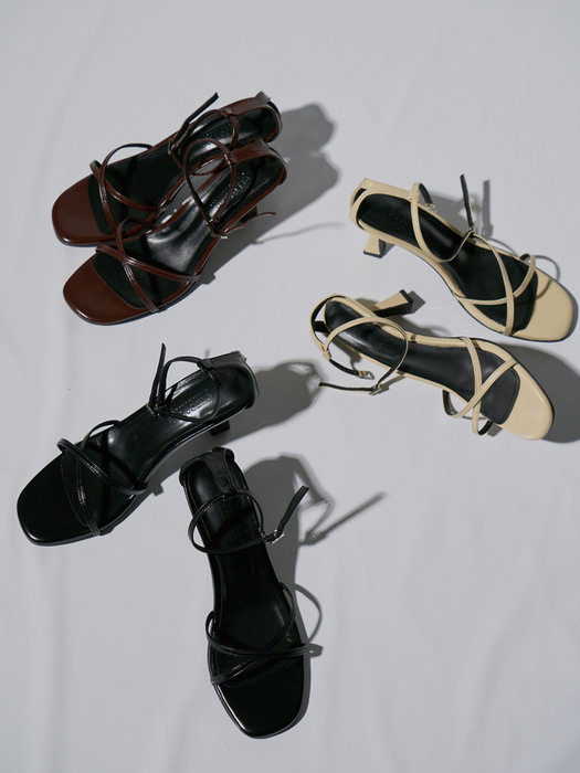 EX STRAP SANDALS (3colors)