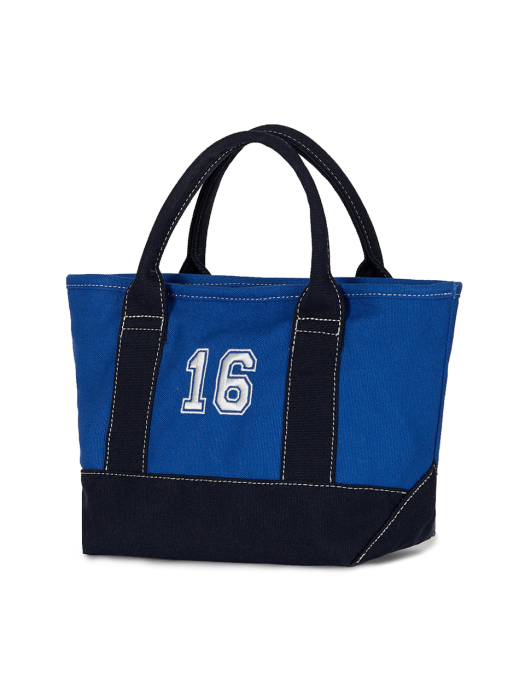 Contrast Tote Bag (Blue)