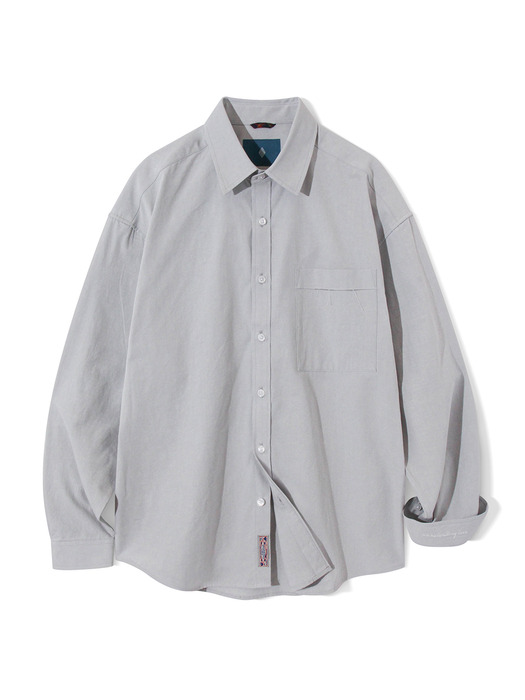 Unrelenting Cut Pocket Shirt S131 Light Gray