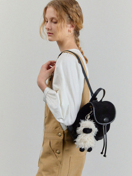 Sienna Leather Backpack_Black