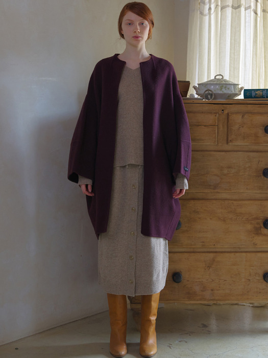 vintage wool handmade coat