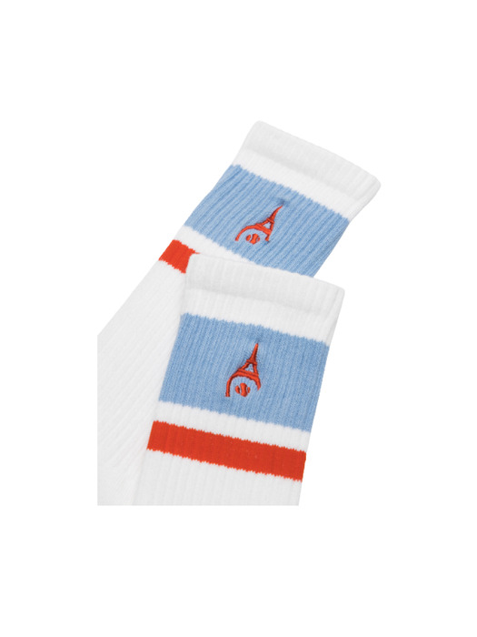 [Unisex] Rond&Demarrer Signature Socks (Blue Summer ver.)