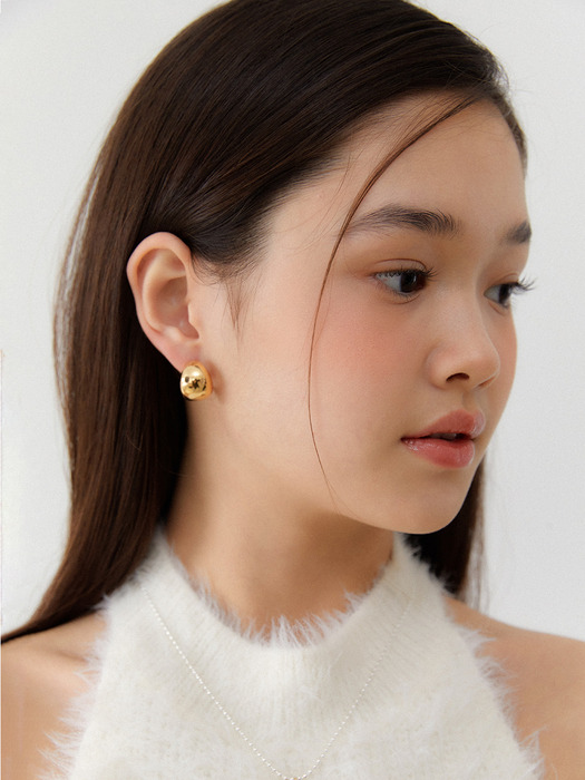 [단독] DEW bold earring_GOLD