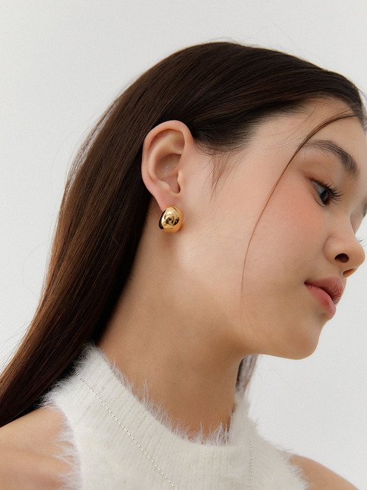 [단독] DEW bold earring_GOLD