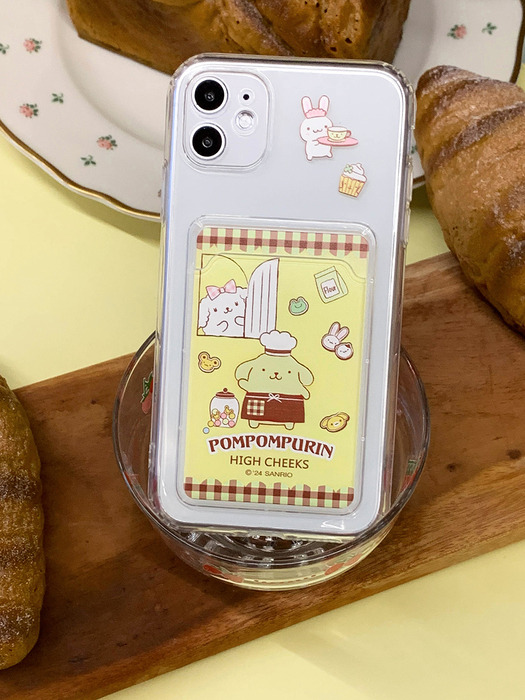 Cookie Pompompurin Jelly Card Case_HC2411CP008O