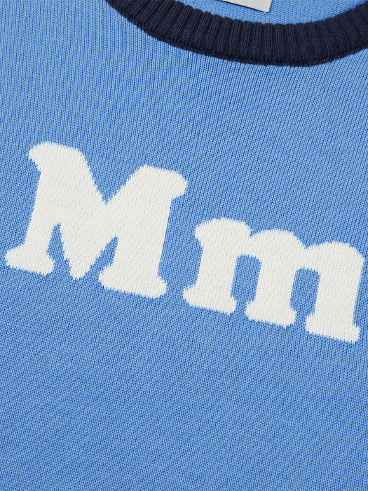 [Mmlg W] MM HF KNIT (SKY BLUE)
