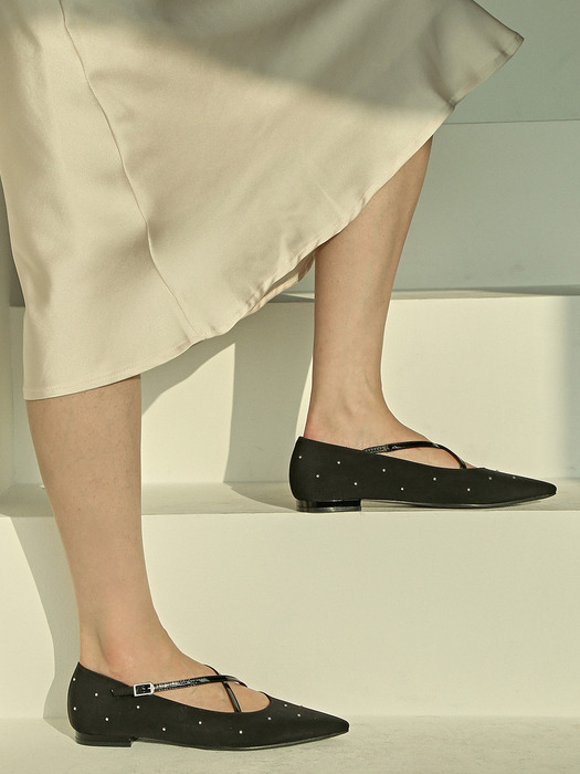 1805 Mer X-Strap Flat Shoes