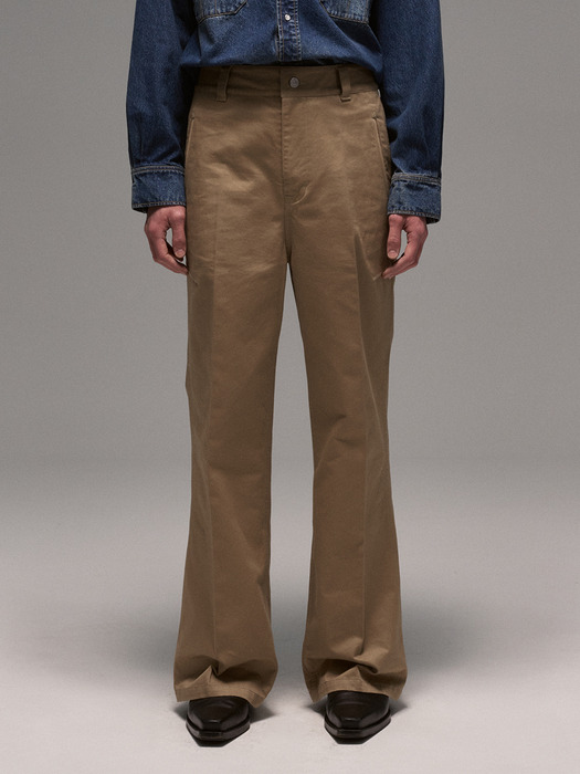 WESTERN POCKET CHINO PANTS _ KHAKI