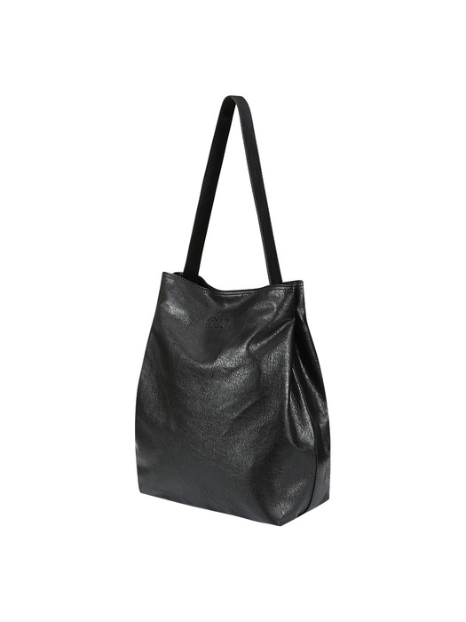 Flow Bucket Shoulder Bag (black)