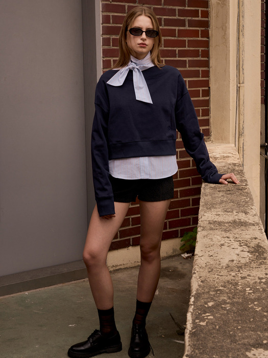 STRIPE TIE BLOUSE