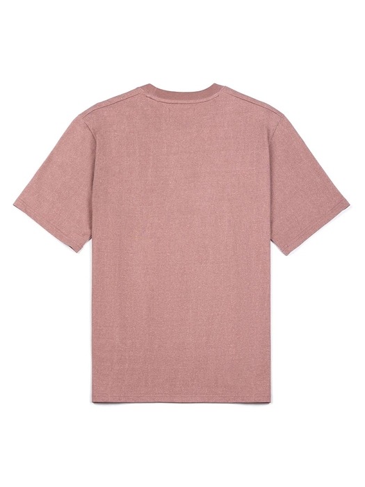 슬로우 타운 티셔츠 - 핑크