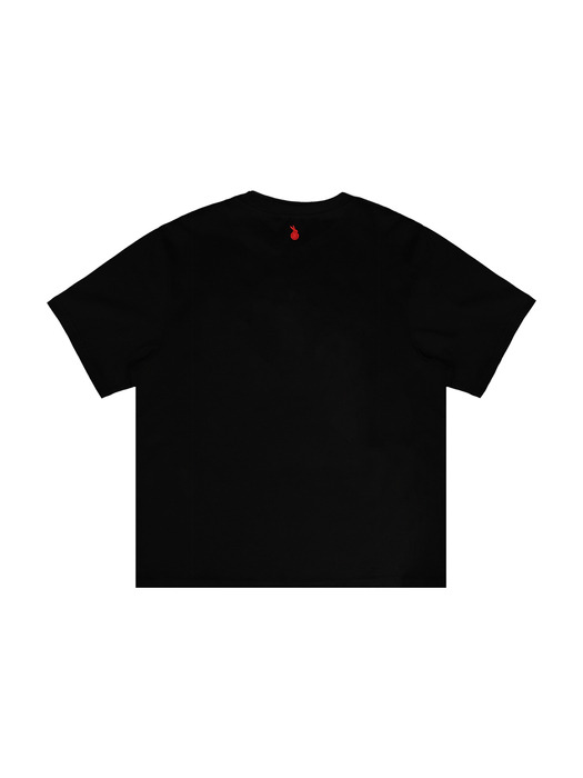 Vintage signature point short sleeve t-shirt_black