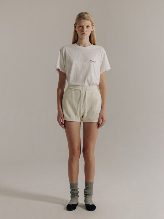 PVIL Cozy Shorts(Cream)