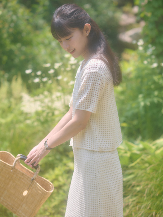 [패브릭컬러지]Scasi Ribbon Cardigan_2color [W CONCEPT]