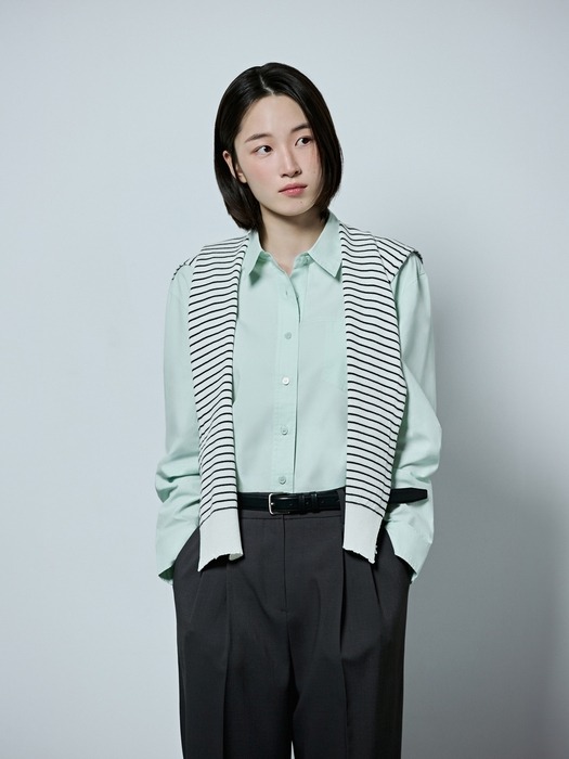 [소가죽][스웨이드/스퀘어] 카우레더 버클 벨트_5colors