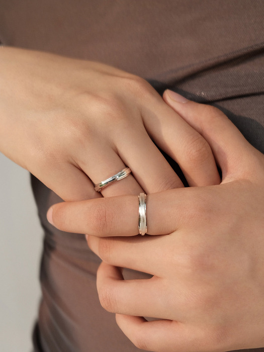 Draping thin ring