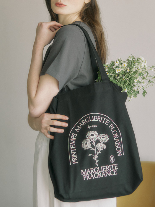 Margaret Canvas Bag - Black