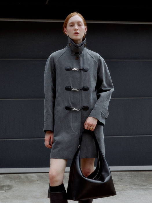 LAFAYETTE Mac Trench Duffle Coat_Charcoal Gray