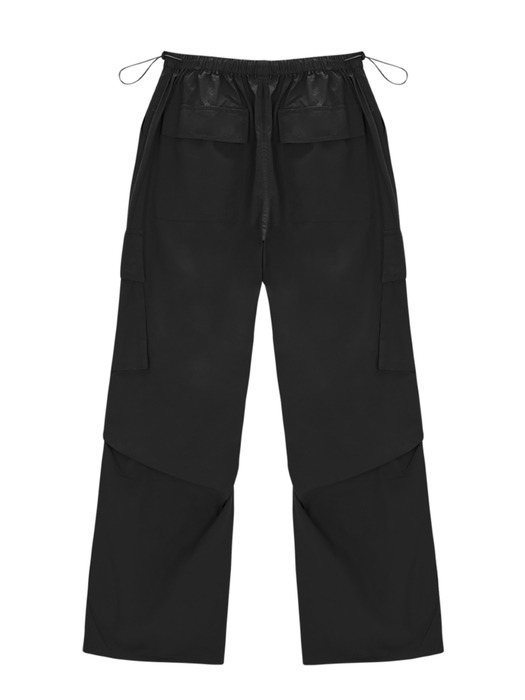 PARACHUTE CARGO PANTS BLACK