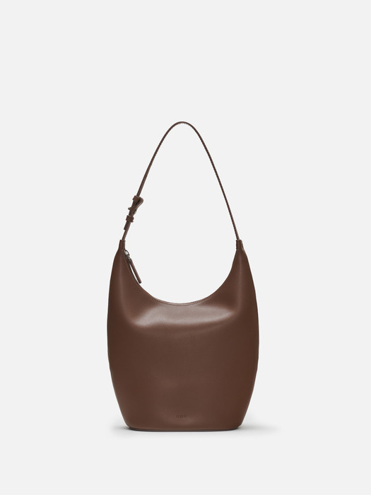 Medium Around hobo bag Brandy brown