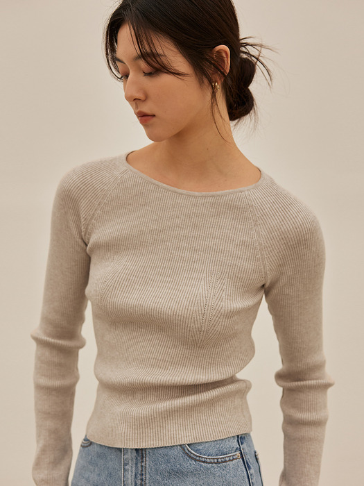 [단독]MEG SLIM KNIT (3colors)