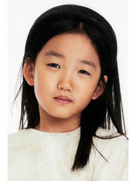 [H&M에이치엔엠]와이드 헤어밴드 블랙 1213525009 [W CONCEPT]