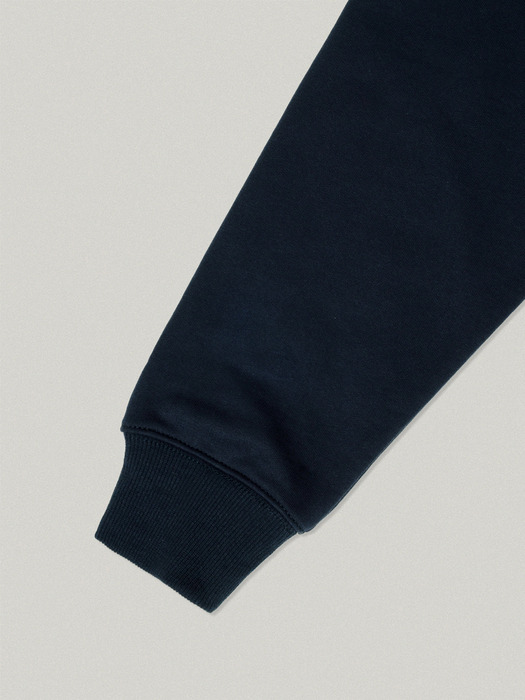 RAILWAY OVER FIT SWEAT SHIRT [NAVY]