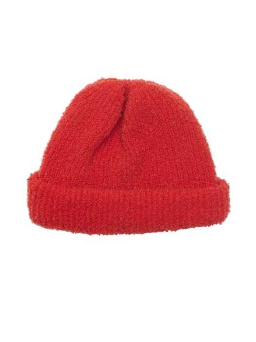 [UNISEX] BOUCLE BEANIE [RED]