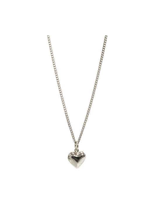 [White Day] 127 Give Your Heart Silver 925 Necklace