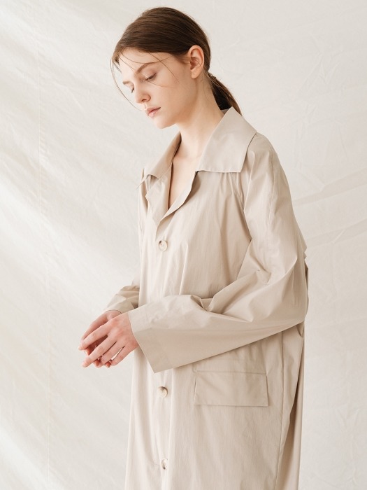 natural trench coat (beige)