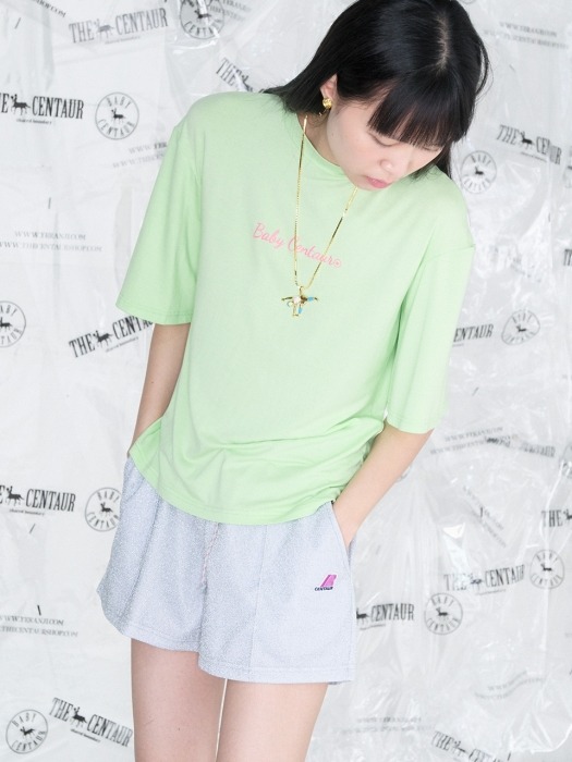 [BC19SSTS06]BABY LOGO RAYON T SHIRT