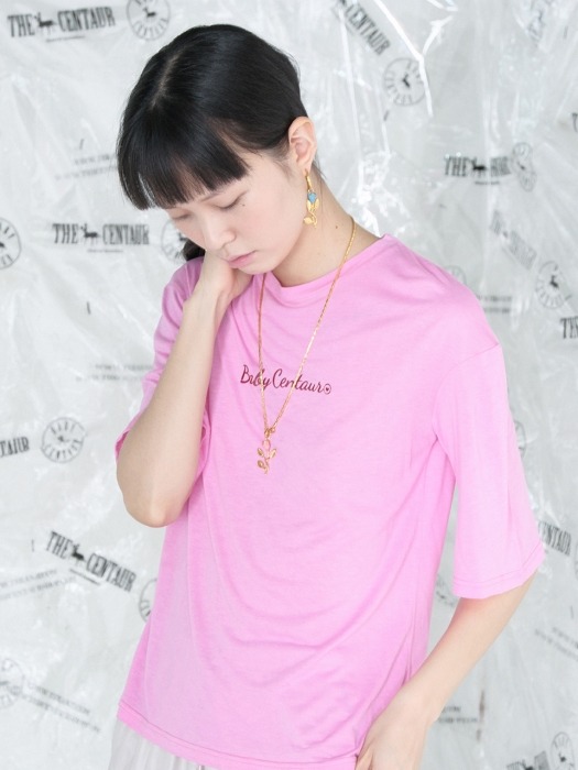 [BC19SSTS06]BABY LOGO RAYON T SHIRT